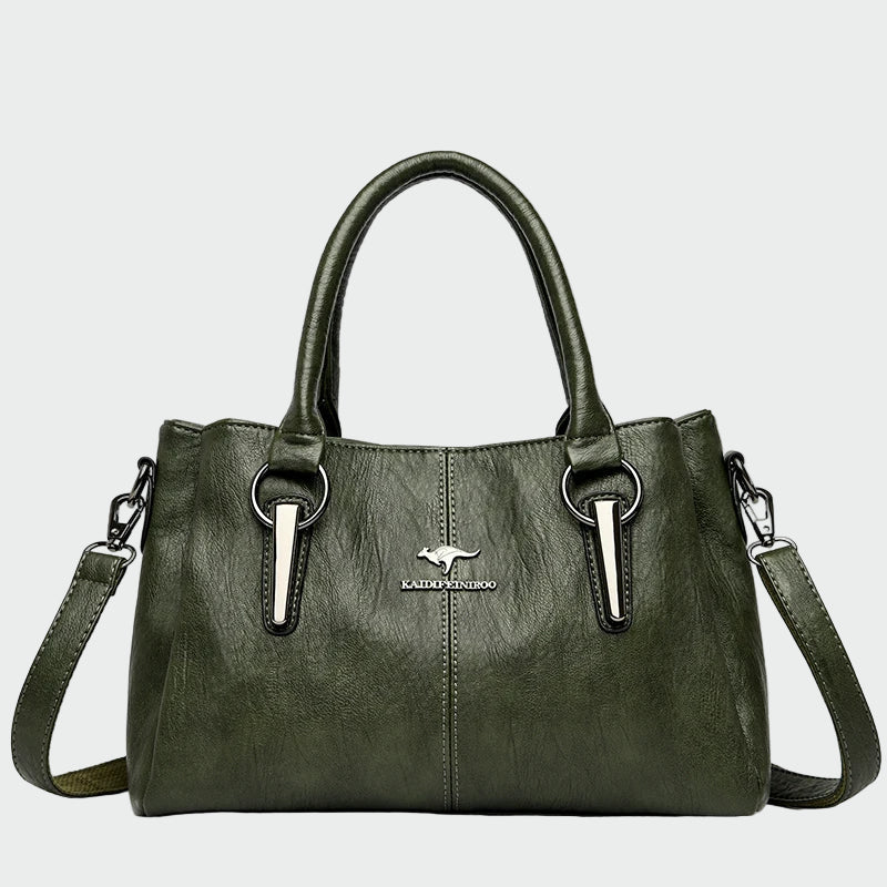 Bolsa de hombro elegante y atemporal de Valentina