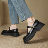 María Janes - Zapato Elegante de Cuero