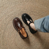 María Janes - Zapato Elegante de Cuero