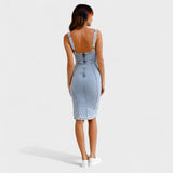 Valeria - Vestido de mezclilla elegante