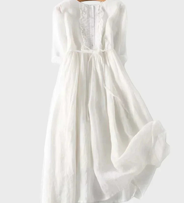 Vestido Largo Minimalista de Valentina