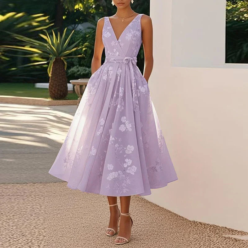 Catarina - Vestido Midi Chic y Elegante