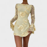 Julieta - Vestido con encanto floral