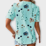 Emilia - Blusa con escote en V
