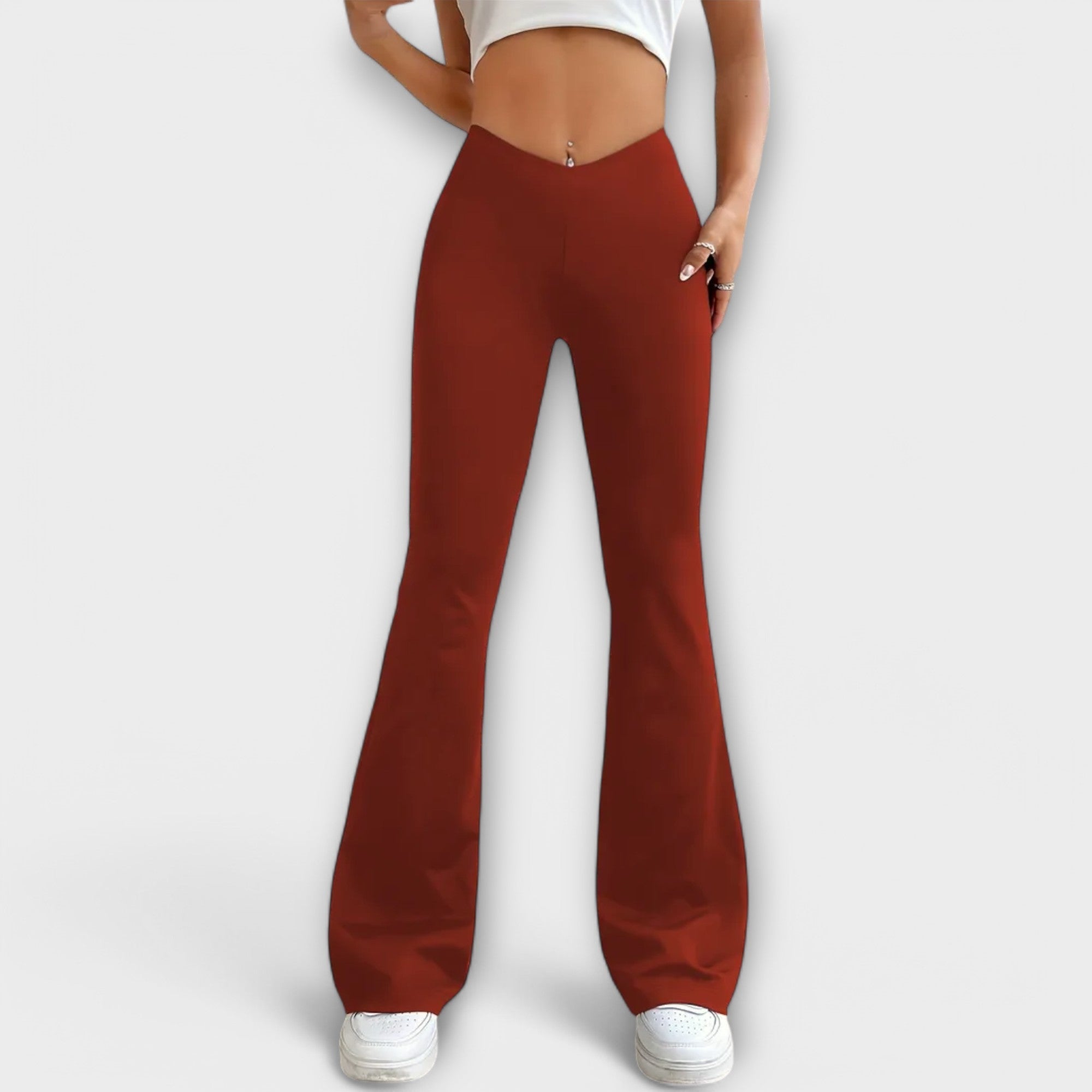 Serena - Pantalones largos con pierna alargada