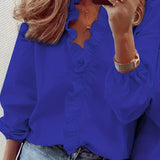 Amaya - Blusas - Azul Rey