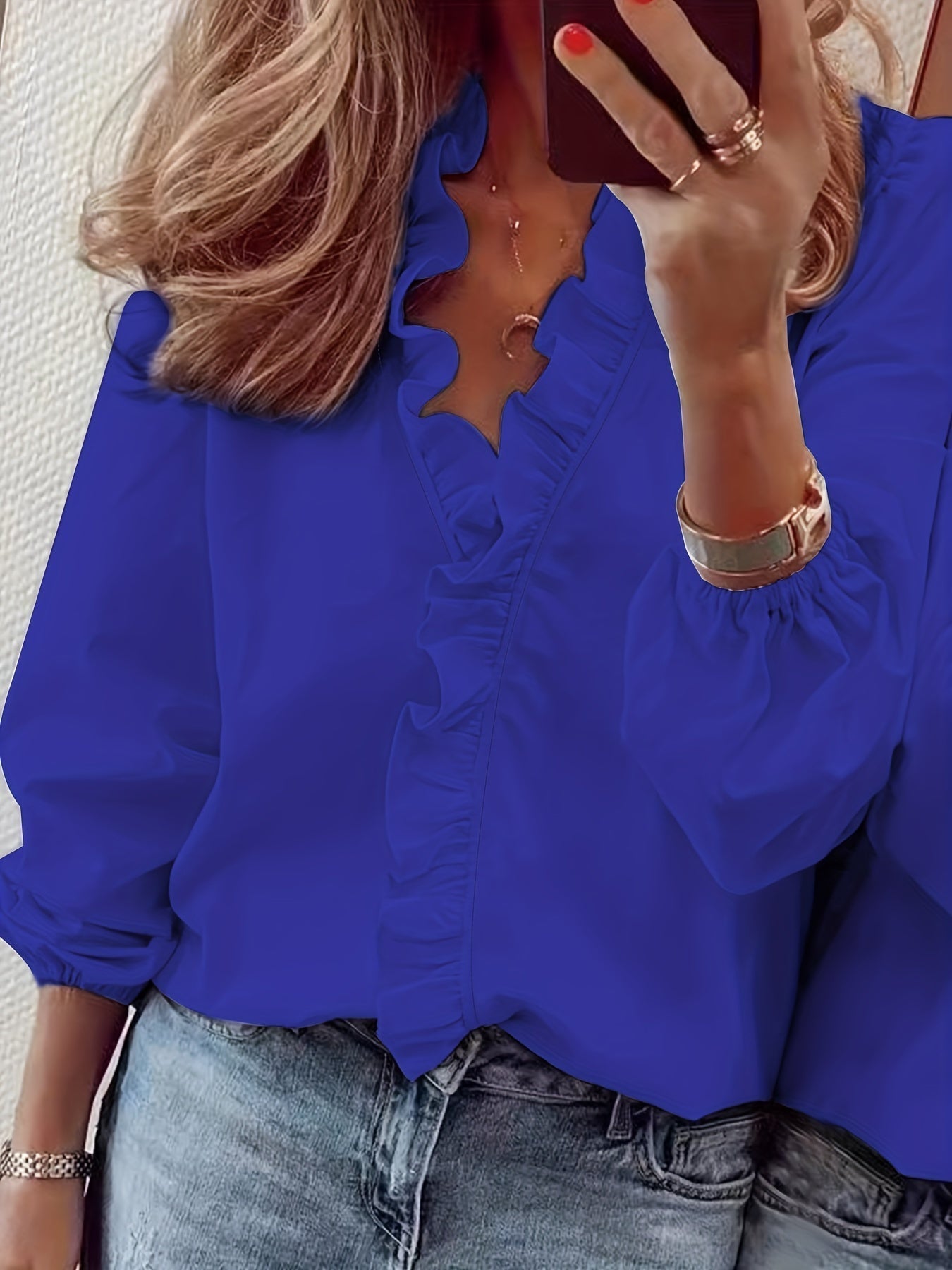Amaya - Blusas - Azul Rey
