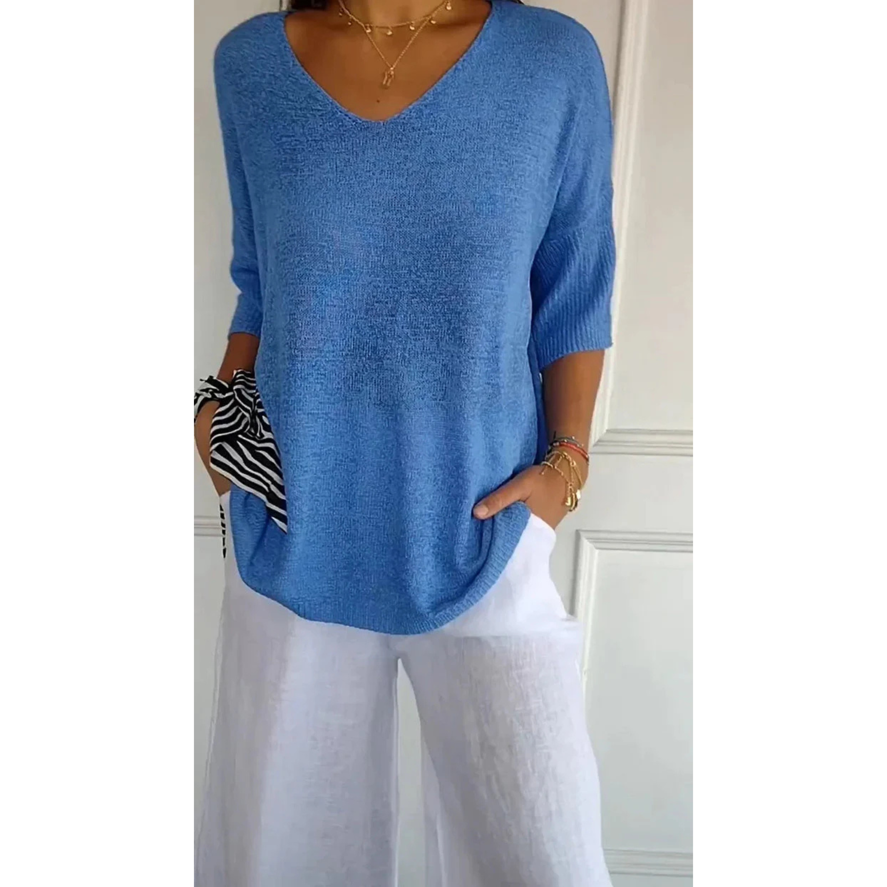 Annabelle - Blusas - Azul