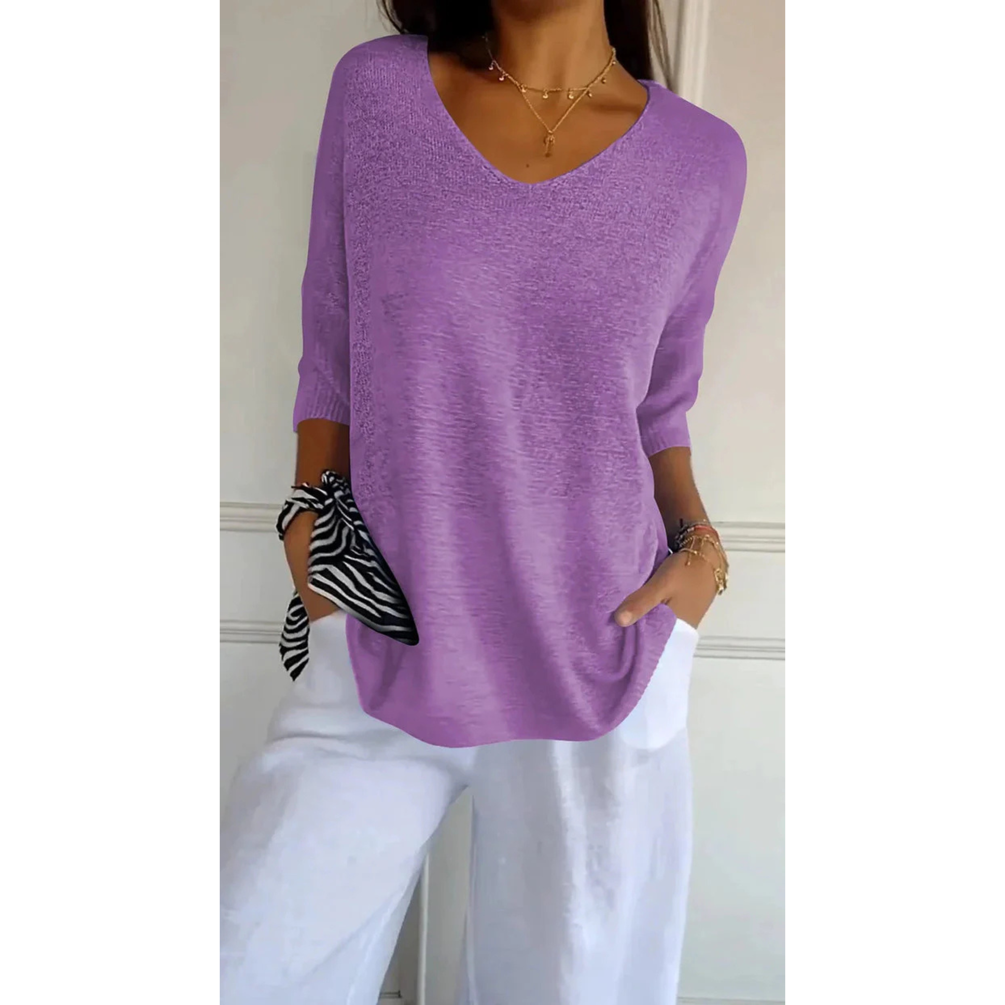 Annabelle - Blusas - Violeta