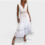 Kimberly - Vestido de Encaje con Escote en V