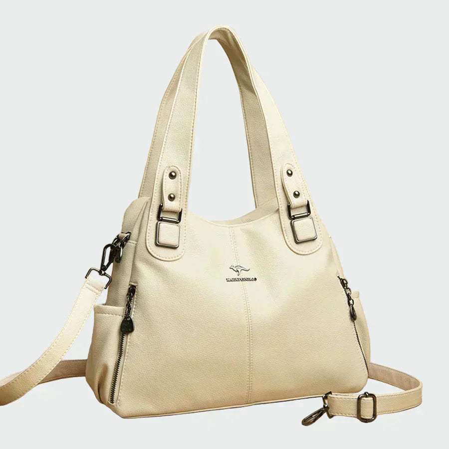 Bolso de ombro retrô elegante