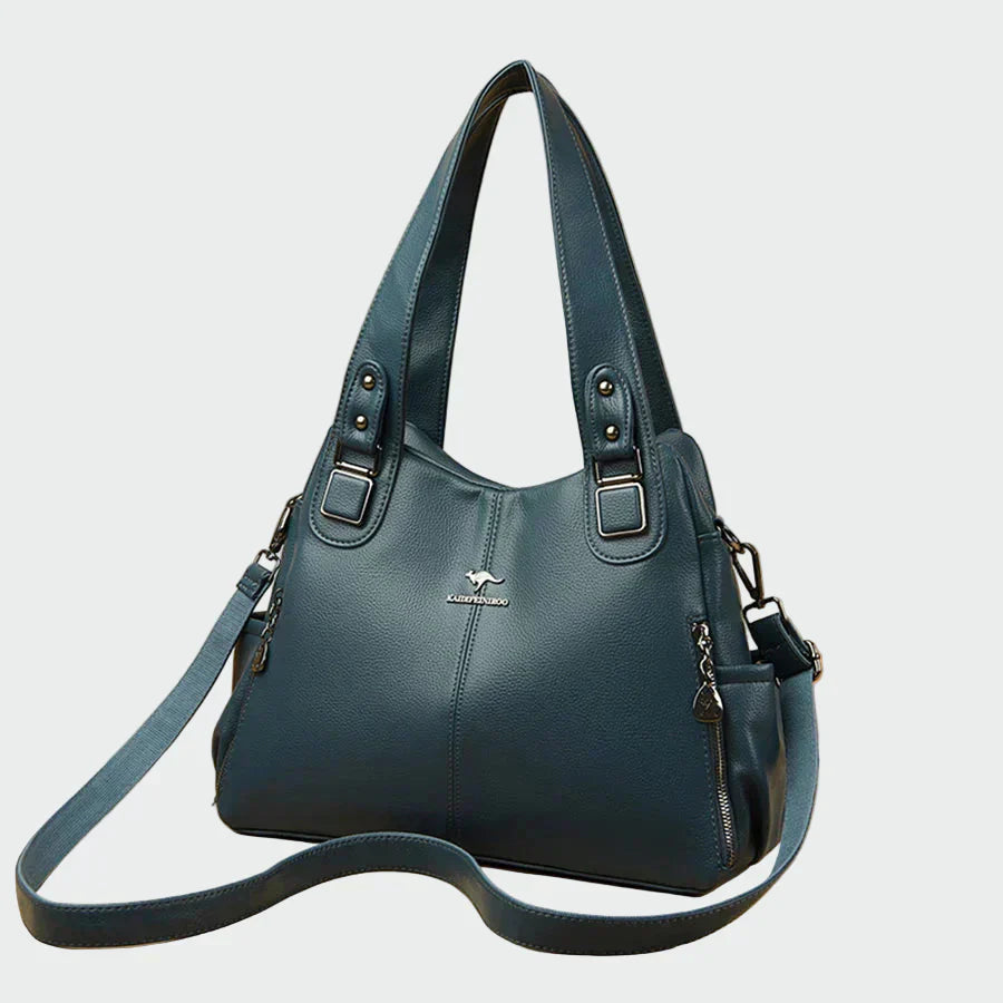 Bolso de ombro retrô elegante