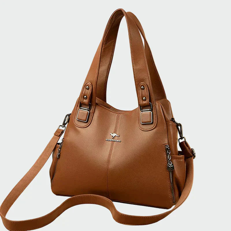 Bolso de ombro retrô elegante