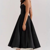 Ariela - Vestido Midi de Lujo