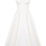 Ariela - Vestido Midi de Lujo