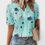 Emilia - Blusa con escote en V