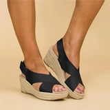 Belén - Sandalias de verano ortopédicas - Negro