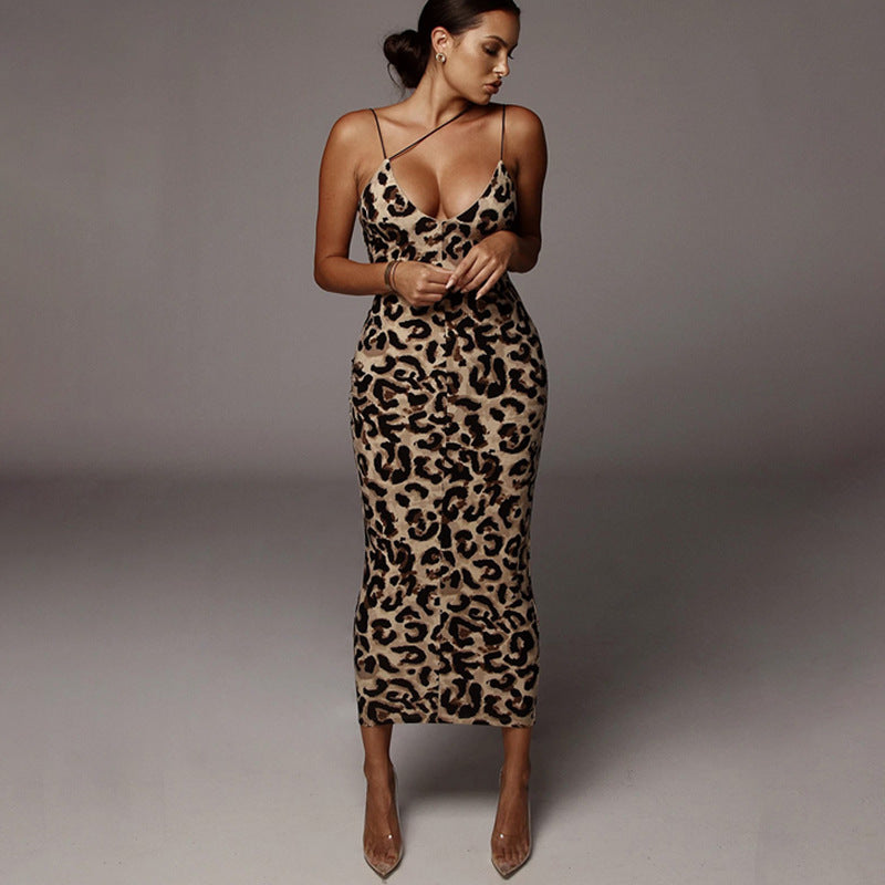 Leoparda - Vestido Ceñido Seductor