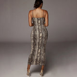 Leoparda - Vestido Ceñido Seductor