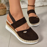 Brenda - Sandalias comfort - Negro