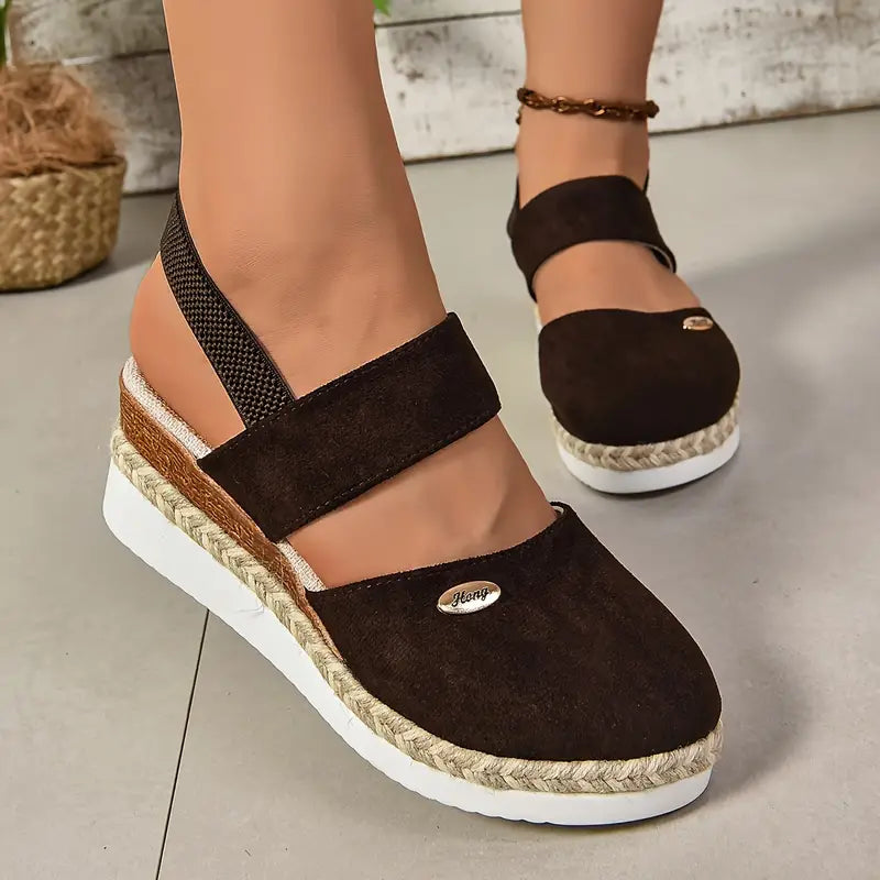 Brenda - Sandalias comfort - Negro