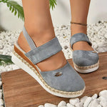 Brenda - Sandalias comfort - Gris