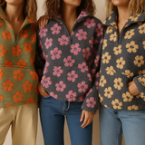 Daisy - Camisola Polar Floral Elegante