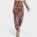 Scarlet - Pantalones con gráficos étnicos