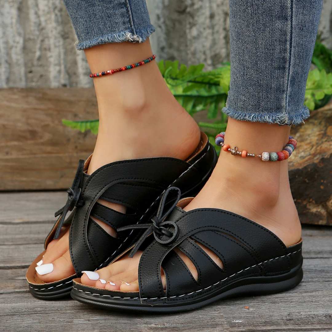 Catalina - Sandalias cómodas casual - Negro