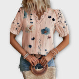 Emilia - Blusa con escote en V