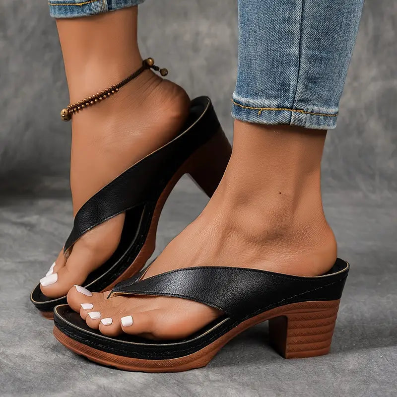 Celeste - Sandalias elegancia y confort - Negro
