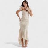 Francesca - Vestido de silueta escultural y elegante