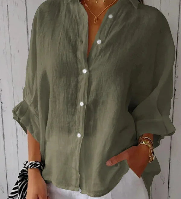 Cheryl - Blusas - Verde Oliva