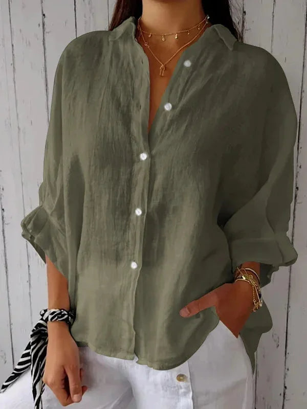 Cheryl - Blusas - Verde Oliva