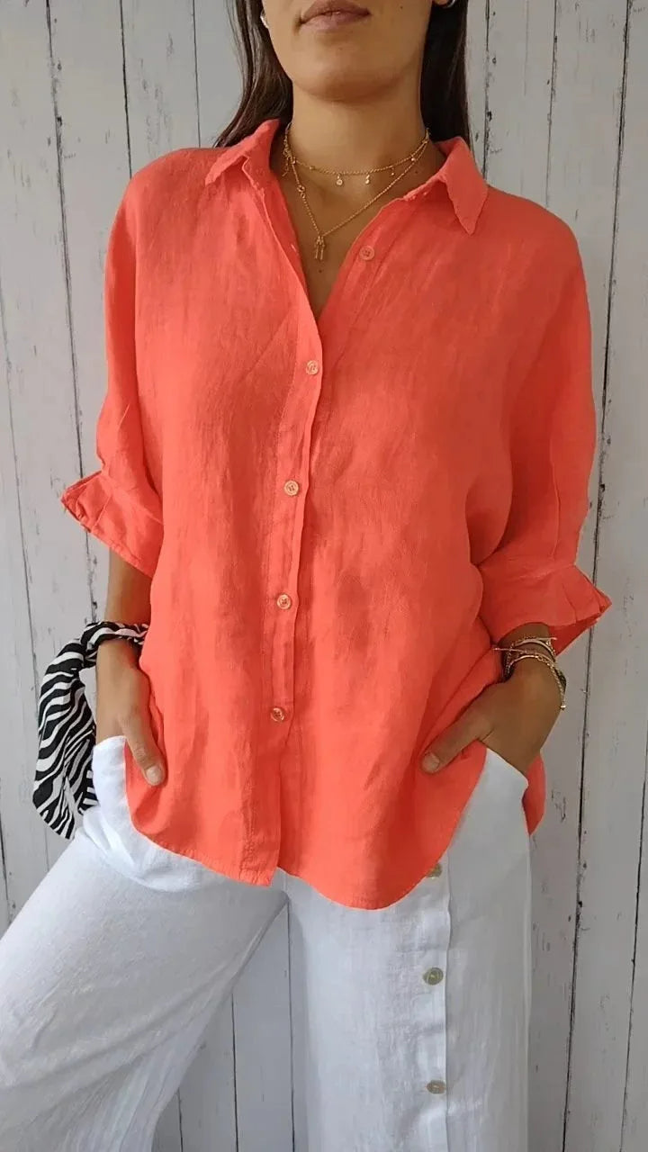 Cheryl - Blusas - Naranja
