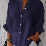 Cheryl - Blusas - Azul Marino