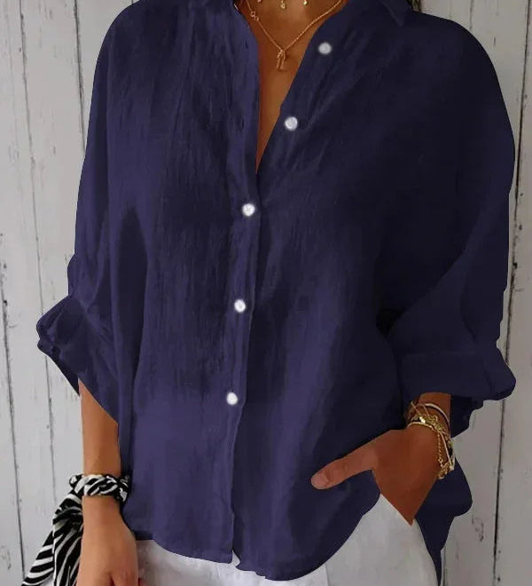Cheryl - Blusas - Azul Marino
