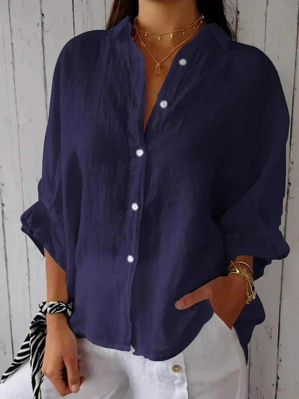 Cheryl - Blusas - Azul Marino
