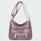 Elegante bolso de cuero