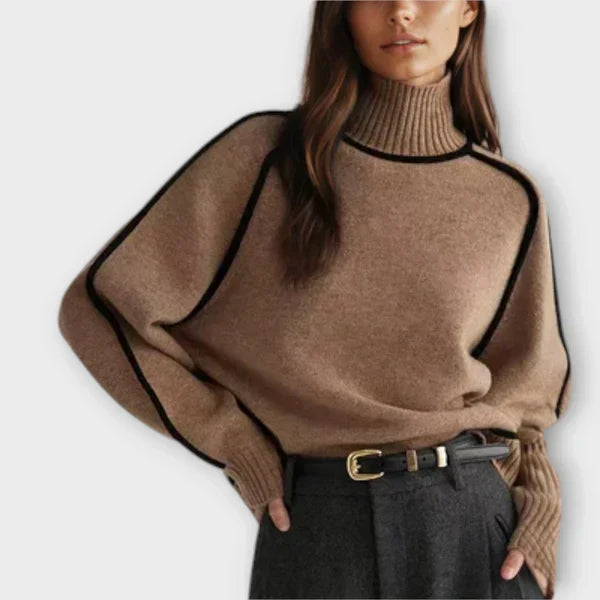 Emilia - Suéter de elegante cuello alto