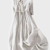 Vestido con Elegante Cuello para Valentina