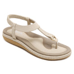 Diana - Sandalias de espuma suave - Beige