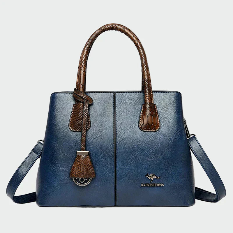 Bolsa de cuero sofisticada