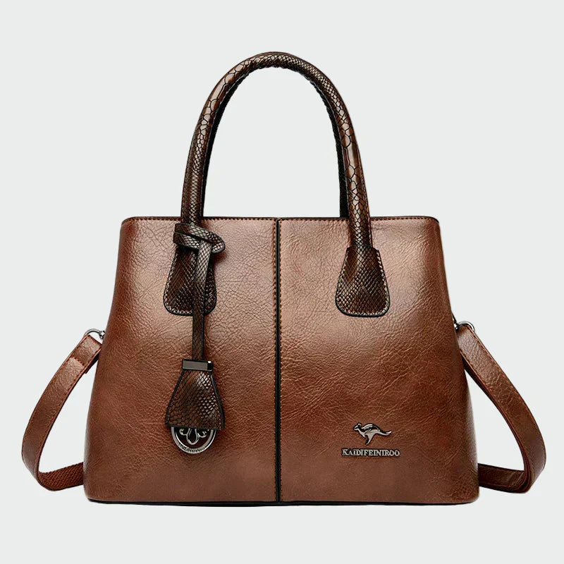 Bolsa de cuero sofisticada