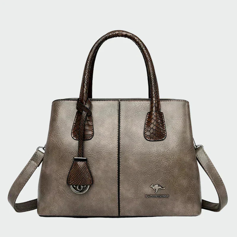 Bolsa de cuero sofisticada