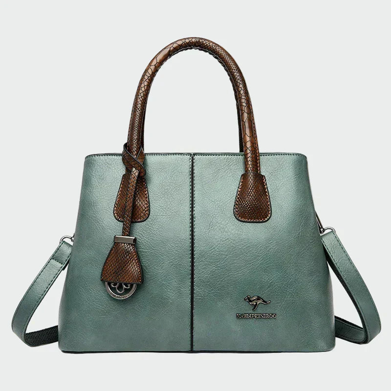 Bolsa de cuero sofisticada