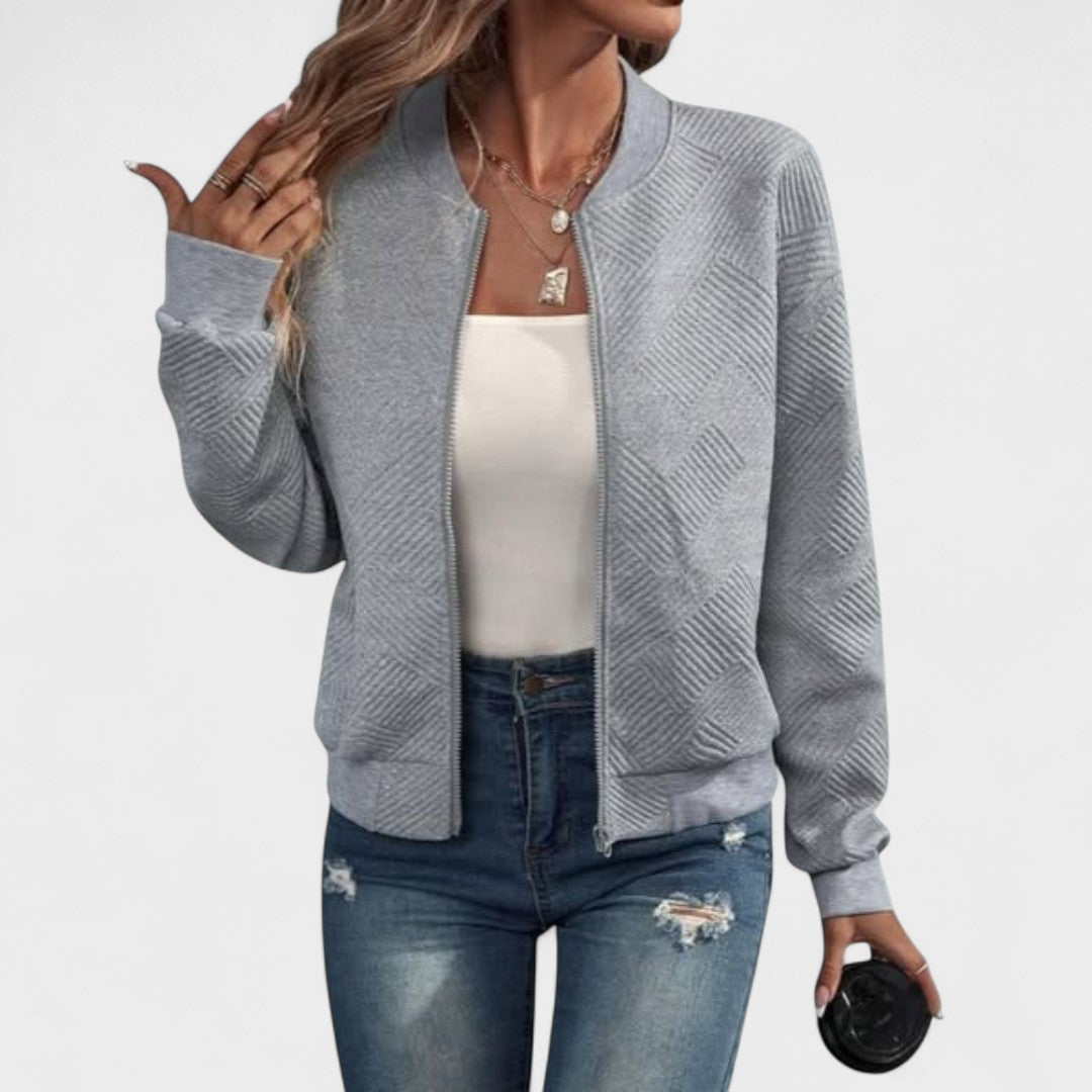 Dora - Chaqueta bomber estructurada