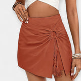 Shorts de Cintura Alta con Falda - Valentina