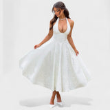 Efi - Vestido midi texturizado con elegancia moderna