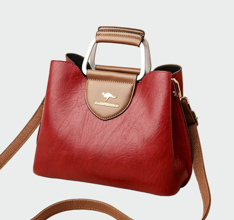 Bolsa de cuero atemporal para Valentina